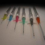 Intravenous catheter photo