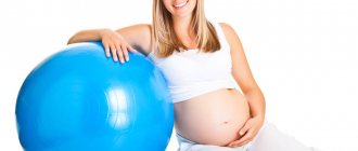 Knee-elbow position during pregnancy - Pregnancy. Pregnancy by week. 