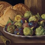 Luis Melendez. Still life with figs and bread.Luis Melendez. Still life with figs and bread.Luis Melendez. Still life with figs and bread. 