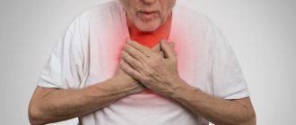 Shortness of breath as a sign of a heart attack in men